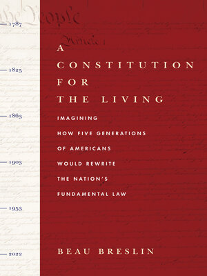 cover image of A Constitution for the Living